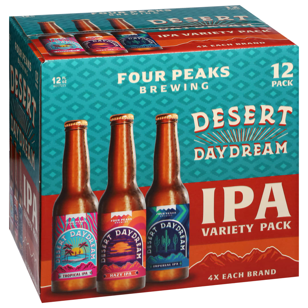 Four Peaks Brewing IPA Desert Daydream Beer Variety Pack 12 - 12 fl oz Bottles