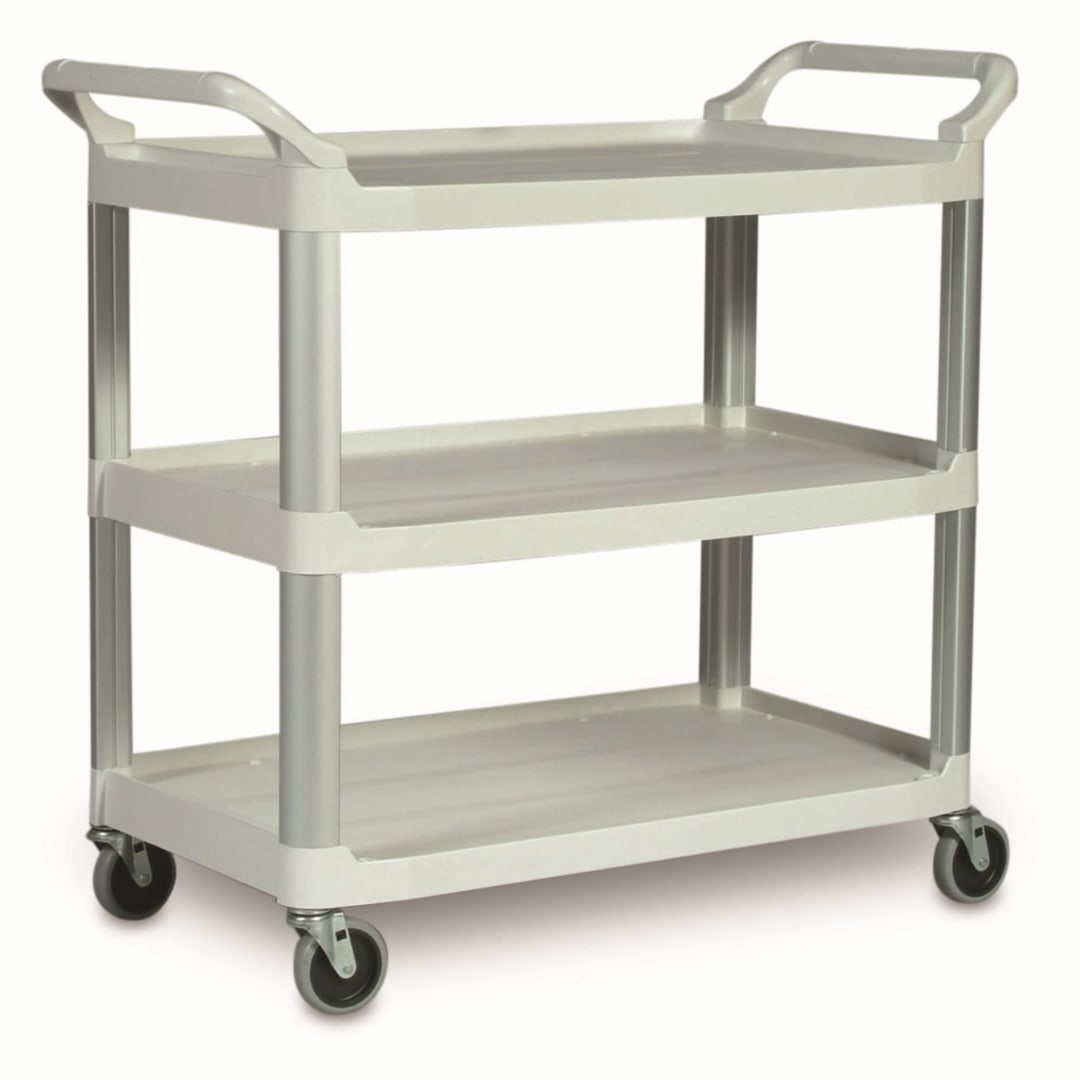 Utility Cart, Open Sided, White
