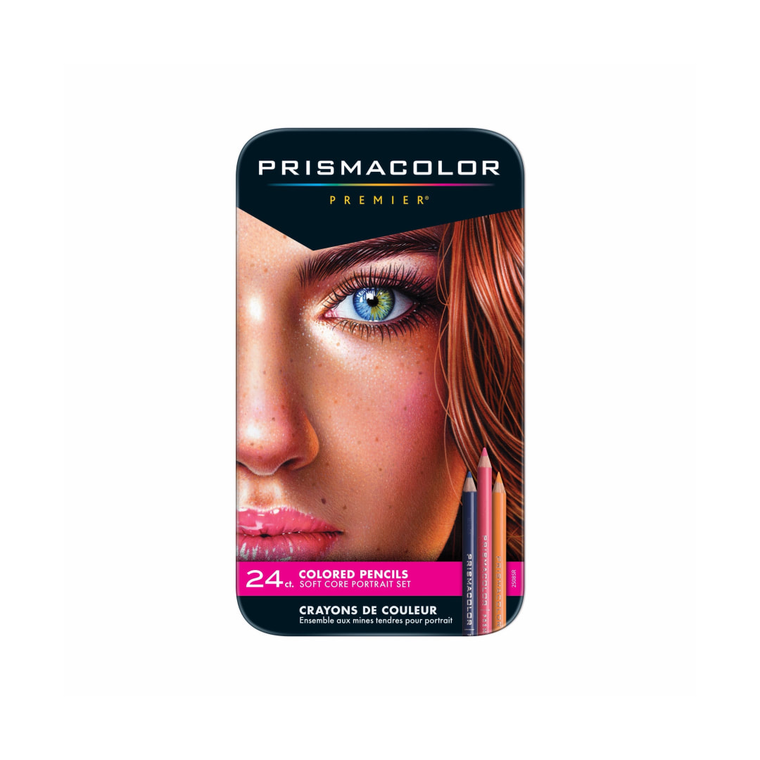 24CT PC PREM PORTRAIT SET TIN