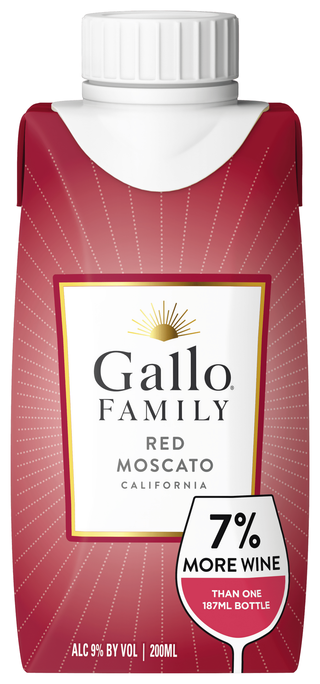 Gallo Family Vineyards Red Moscato Tetra 4pk