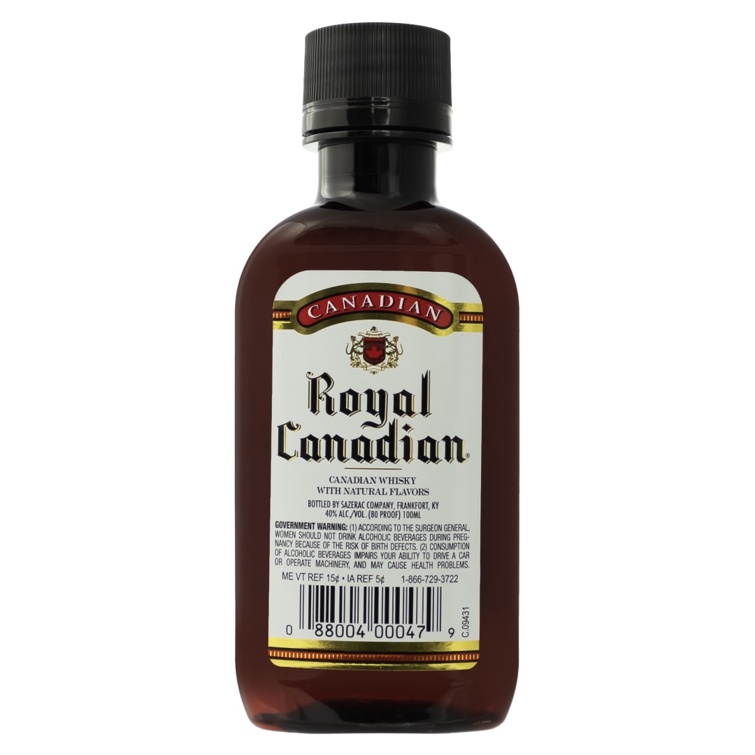 Royal Canadian Canadian Whisky 100ml 80 Proof