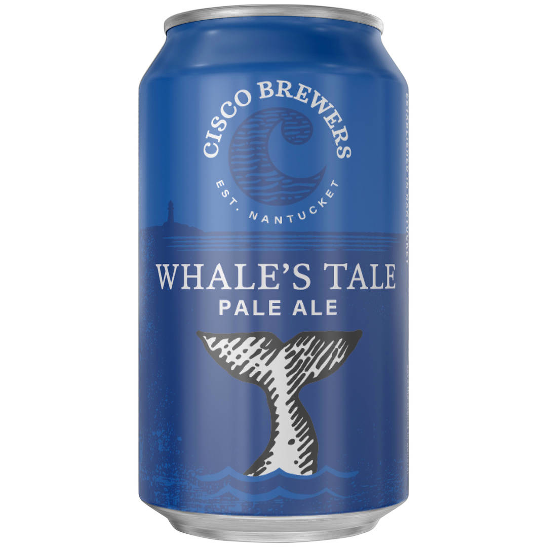 Cisco Brewers Whale's Tale Pale Ale, 12 fl. oz. Can