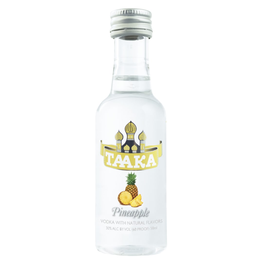 Taaka Pineapple Vodka 50ml 60 Proof