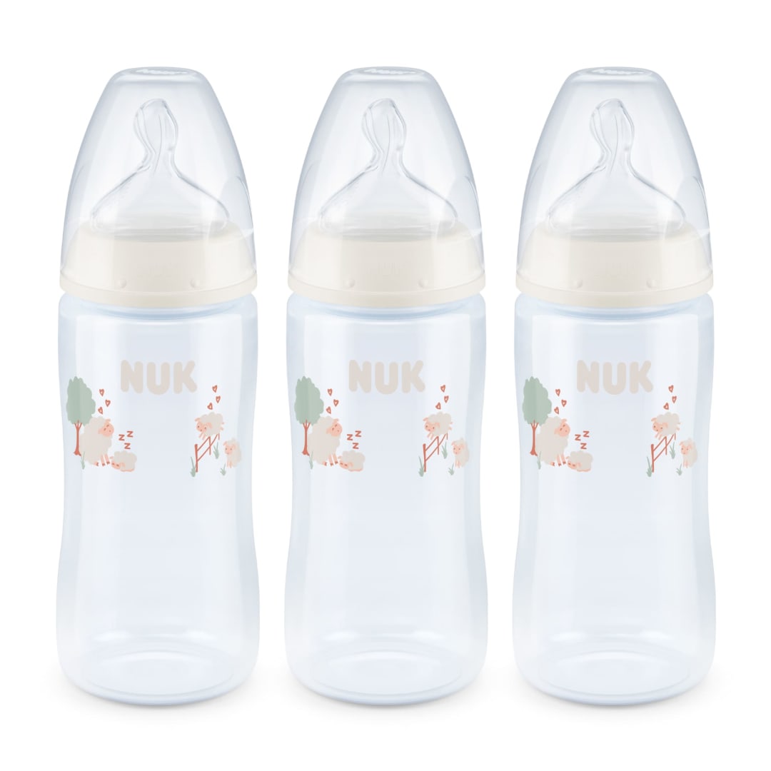NUK® First Choice Smooth Flow™ Anti-Colic Bottle, 10 oz, 3 Pack