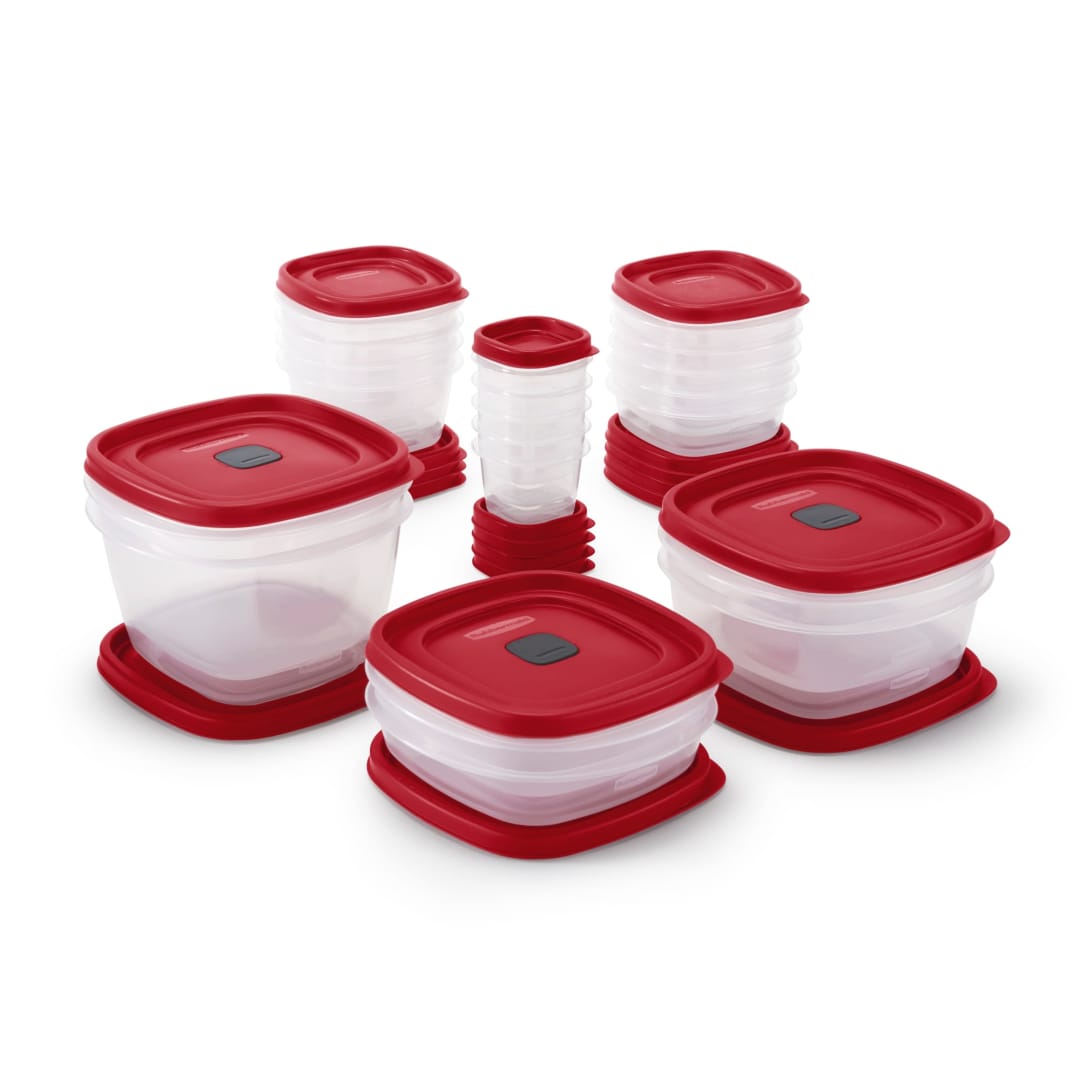 Rubbermaid® Easy Find Vented Lids Food Storage Containers, 40 Piece Set