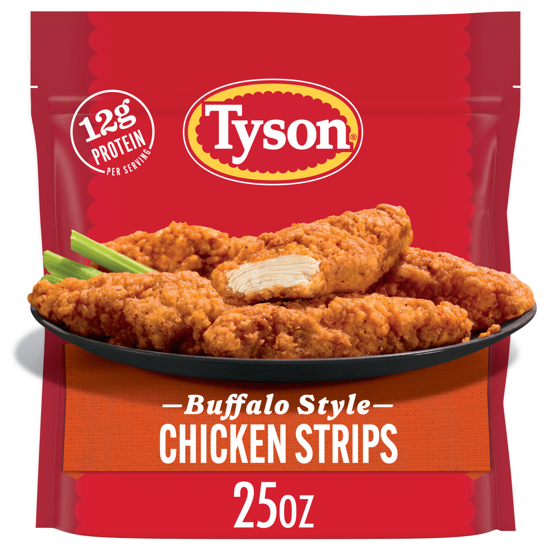 Tyson Frozen Buffalo Style Chicken Strips, 25 oz