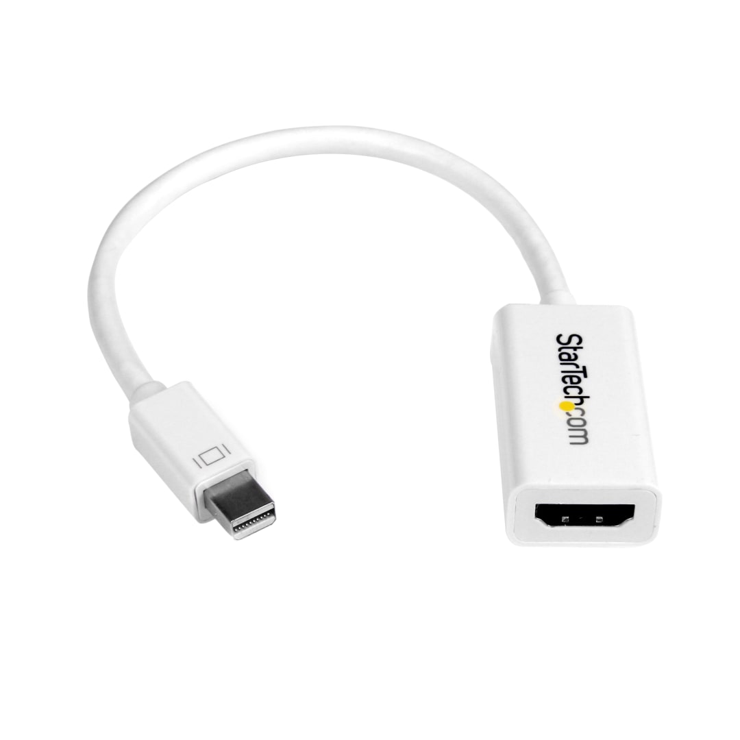 mDP 1 2 to HDMI 1 4 Active white