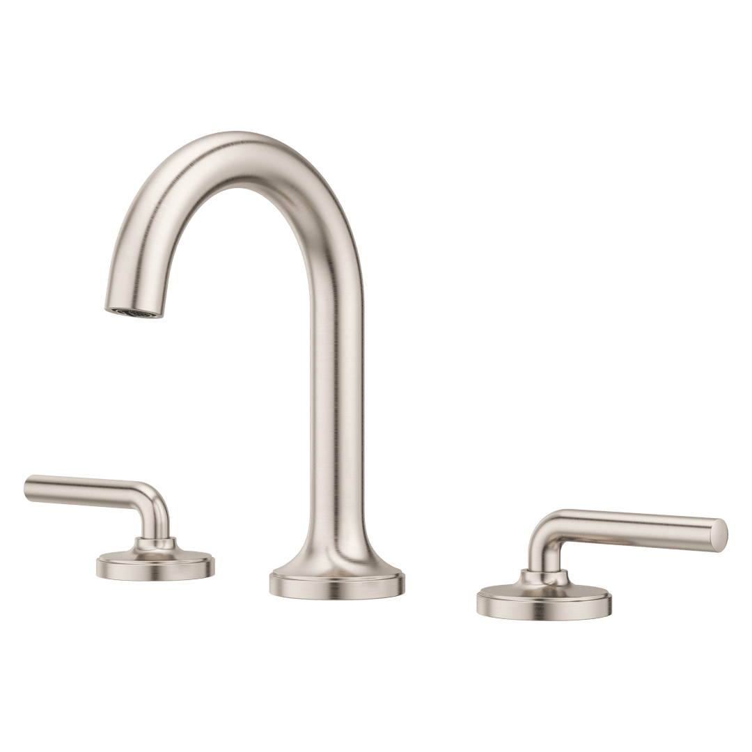 Tenet 2-Handle 8" Widespread Bathroom Faucet in Brushed Nickel