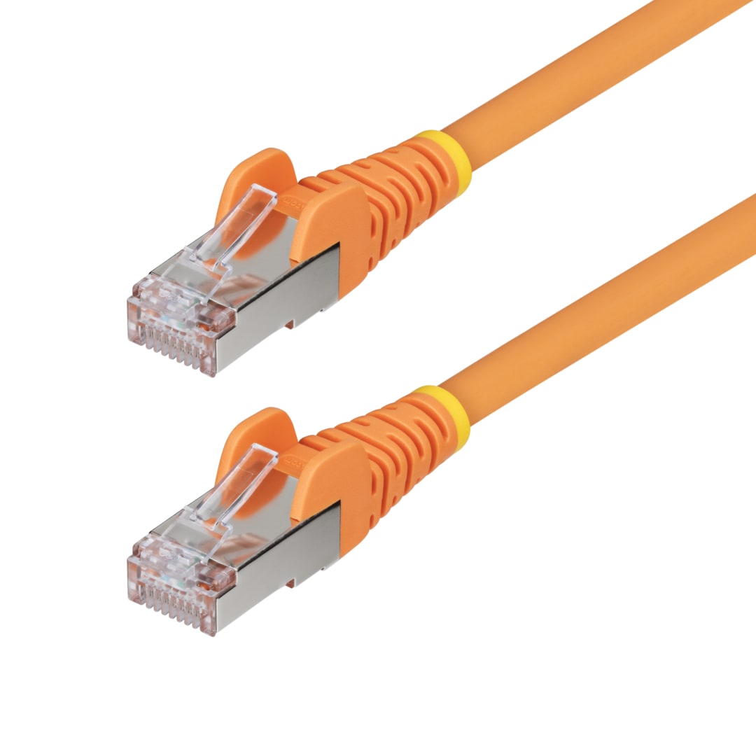 3ft Orange CAT6A S/FTP Snagless Patch cable - LSZH