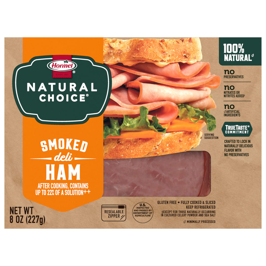 HORMEL NATURAL CHOICE Smoked Deli Ham