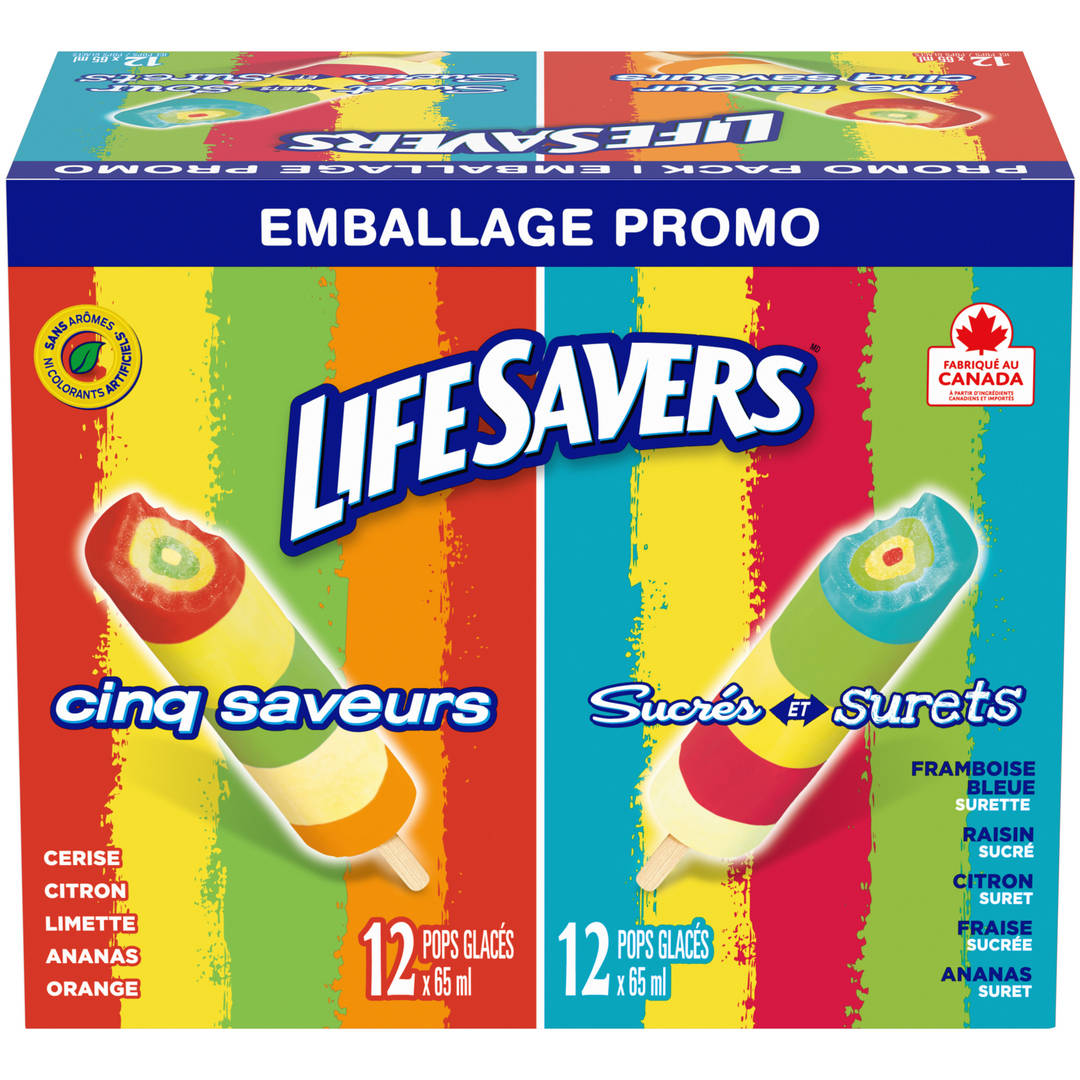 LIFESAVERS VARIETY PACK 4(2x12x65ml) CA