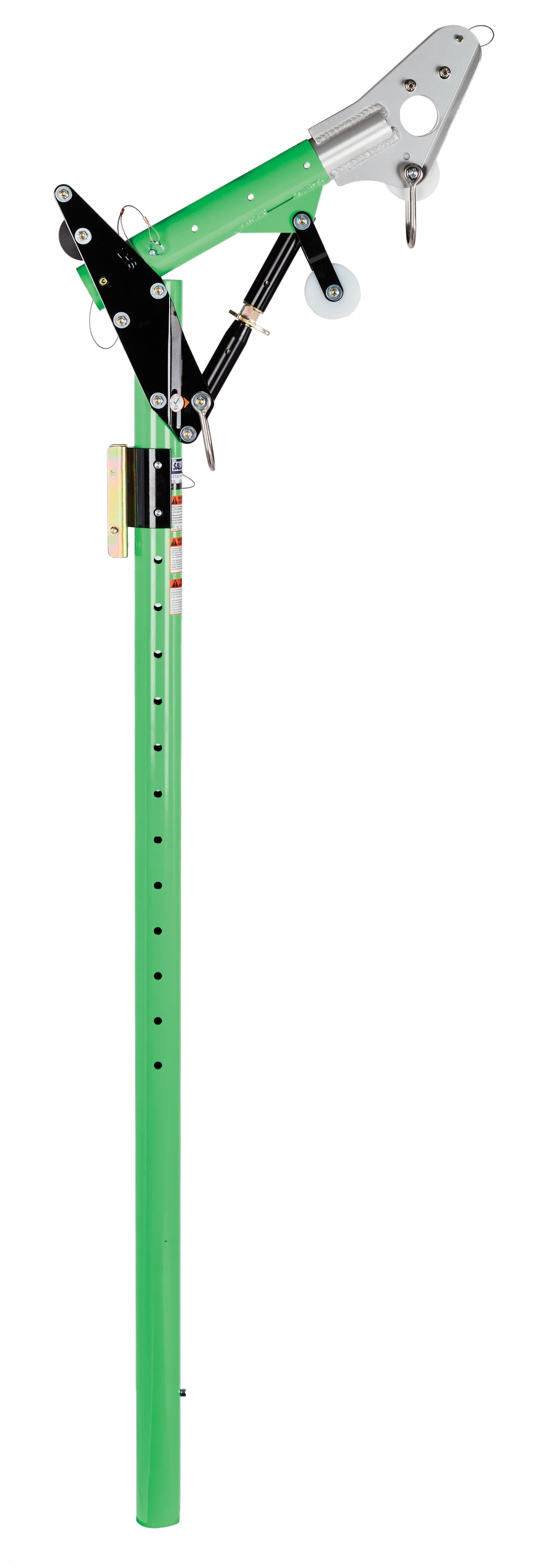 Mastro para Monopé 3M™ DBI-SALA® Advanced™, Deslocamento em peça única de 29,2 a 69,8 cm e Altura de ponto de ancoragem de 198,1 a 223,5 cm