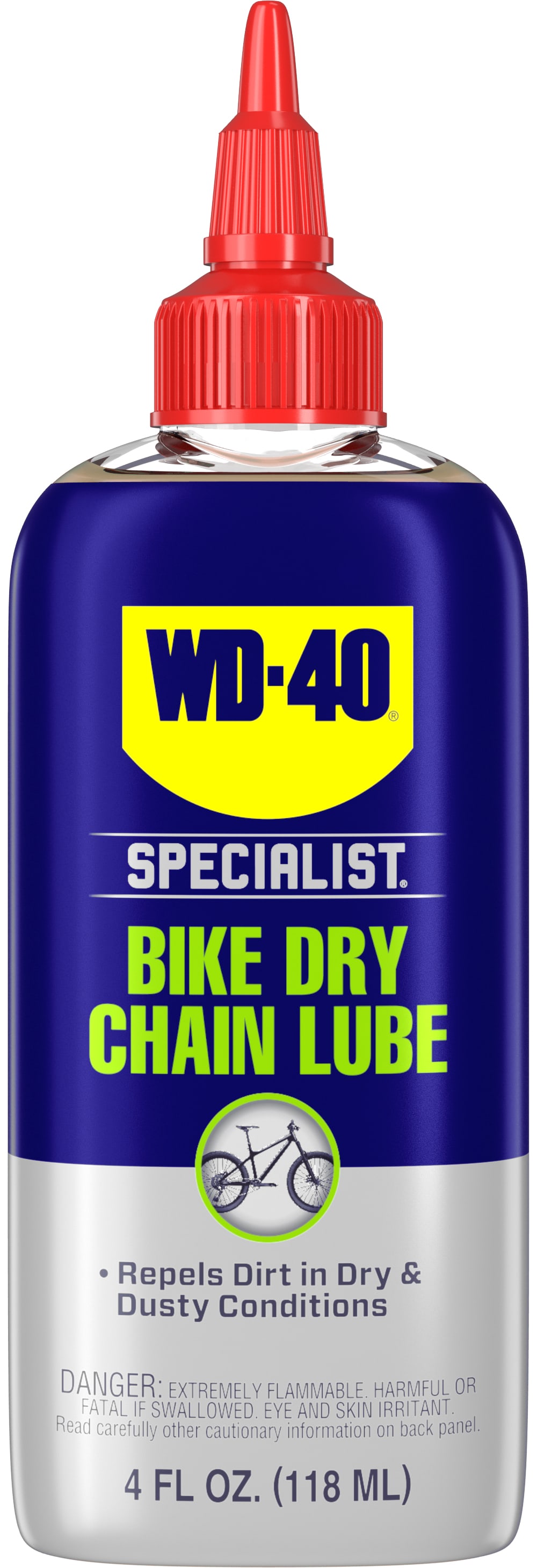 WD-40 BIKE CHAIN LUBE-DRY 4 FL OZ