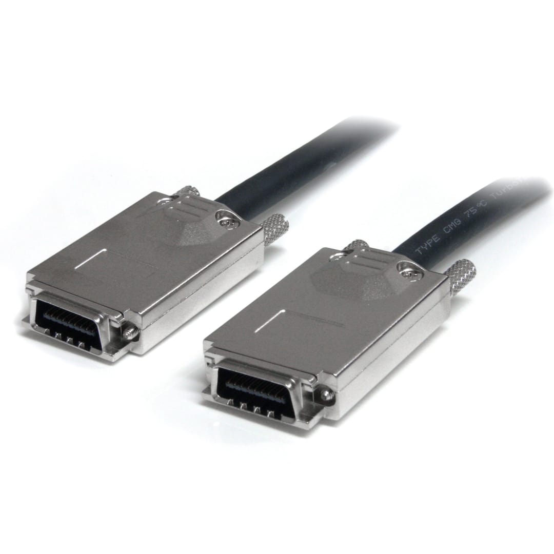 100cm SAS SFF8470 to SFF8470 Screw Type Cable