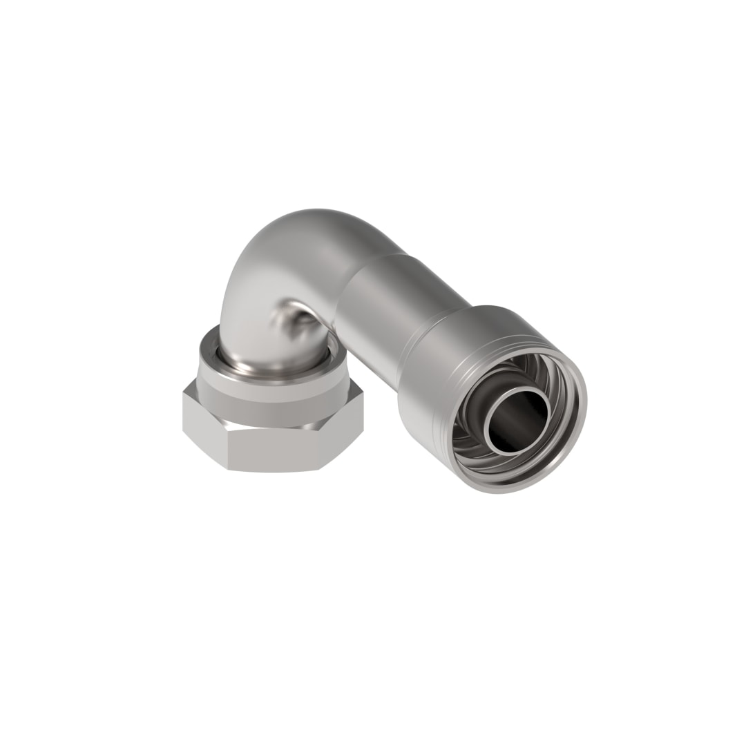 1 1/4 FEM ORS 90D X 1IN HYD HOSE FITTING