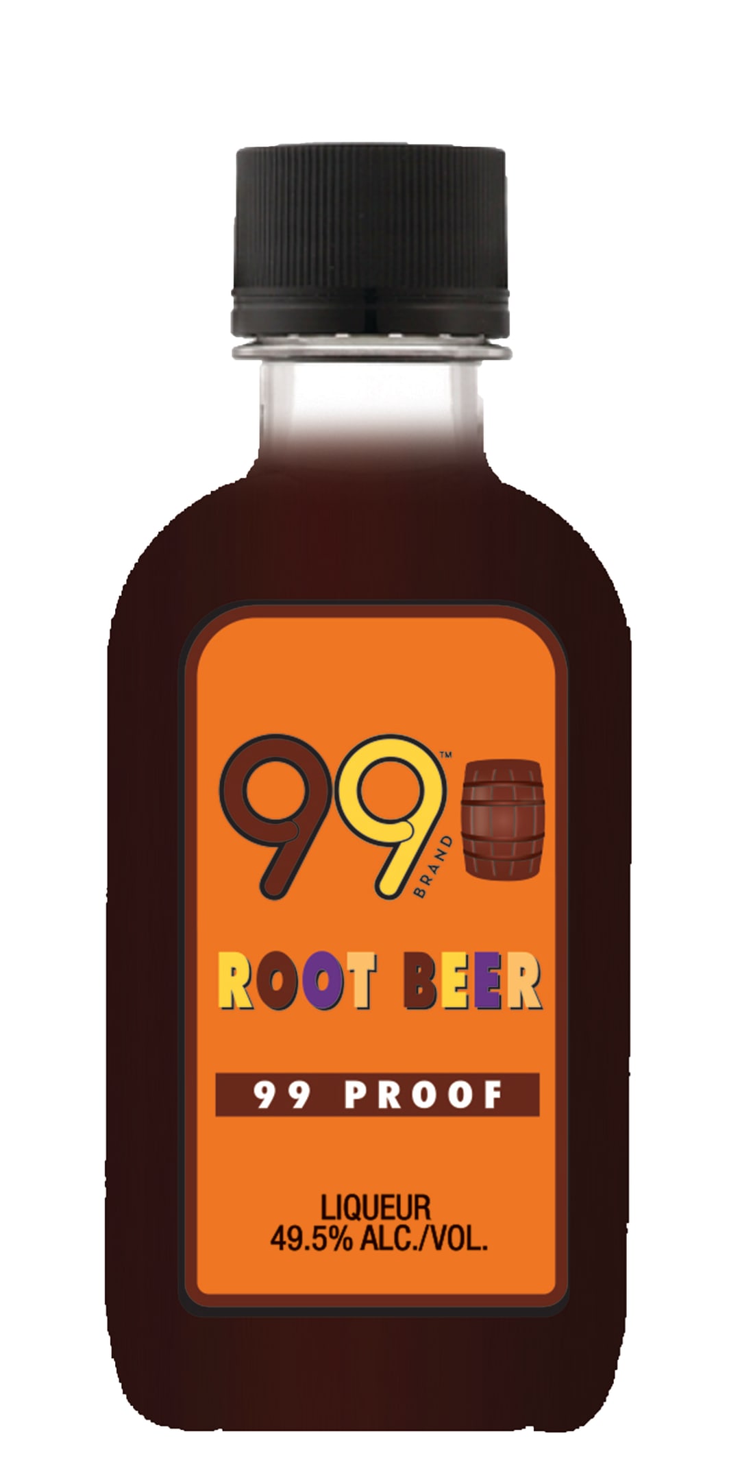 99 Schnapps Root Beer Plastic 48B 100ML