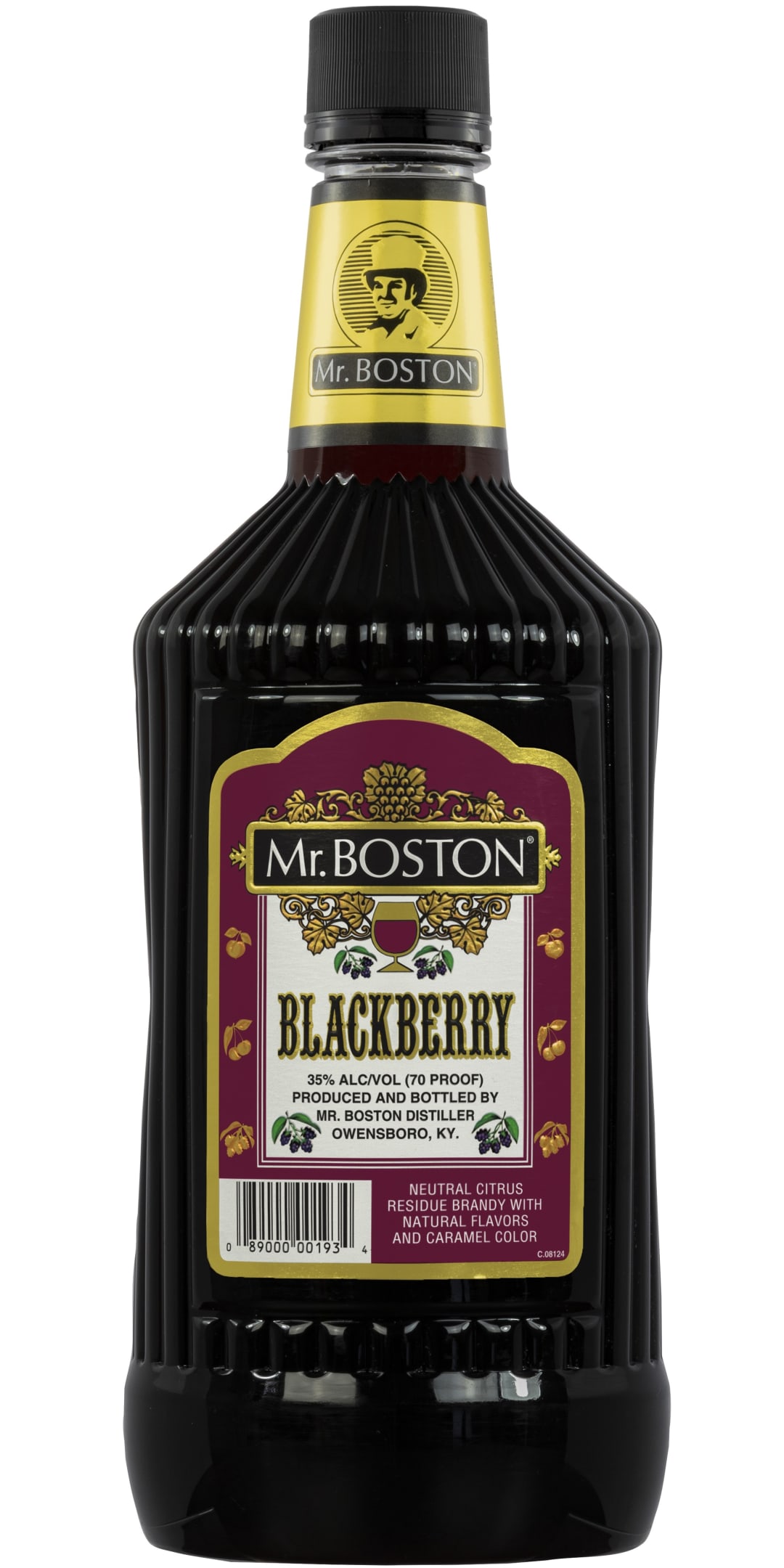 Mr. Boston Blackberry Brandy 1.75l 70 Proof