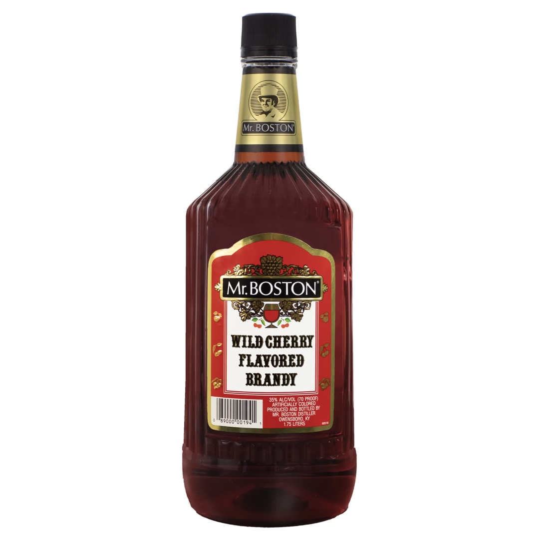Mr. Boston Cherry Brandy 1.75l 70 Proof