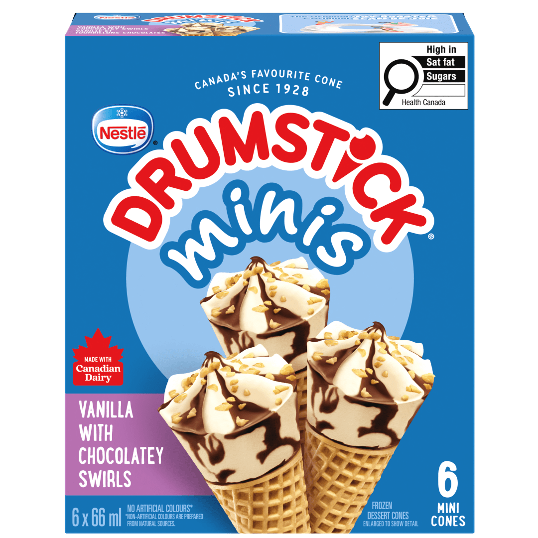 DRUMSTICK Minis VnChSwrl 8(6x66ml) CA