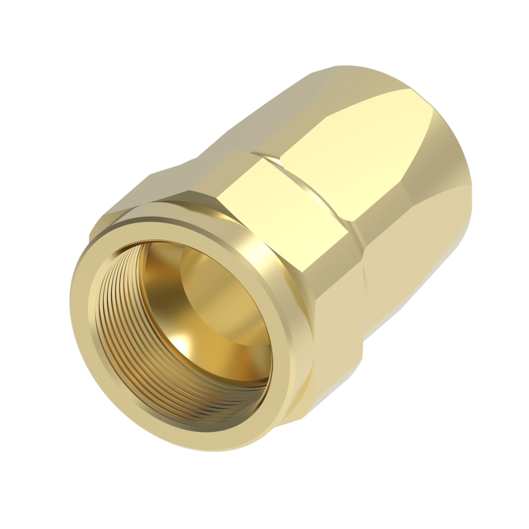 Aeroquip 1 1/4 Female JIC Swv X 1/4 Hose Reusbl Br R5