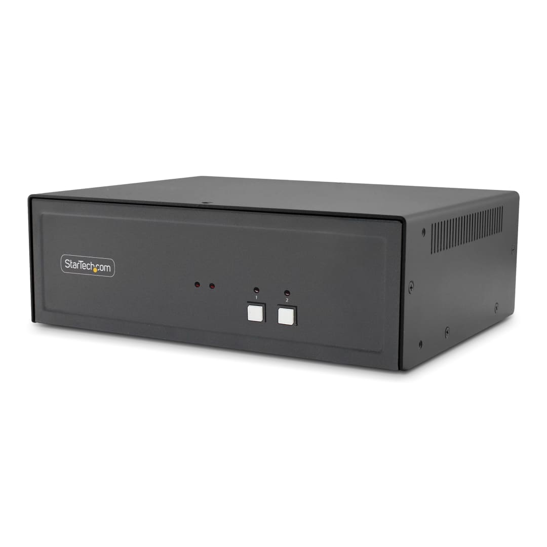 2-Port DH DP to 2xHDMI Secure KVM w/audio and CAC