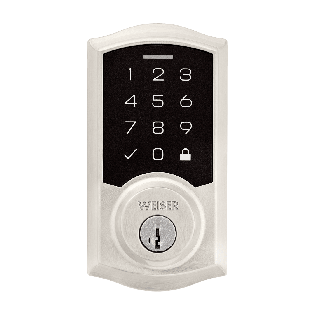 GED9270 SmartCode® Traditional Electronic Deadbolt featuring SmartKey Security™ in Satin Nickel