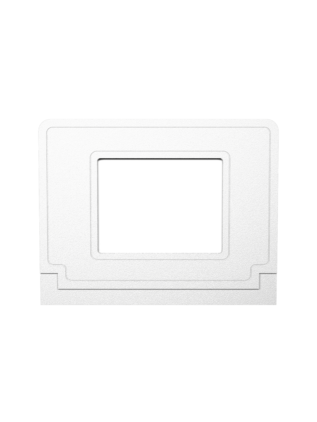 VISION - Single - Sign Frame - White