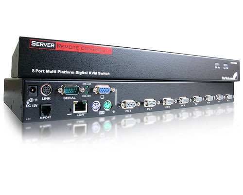 8 Port Multi Platform Digital KVM Switch