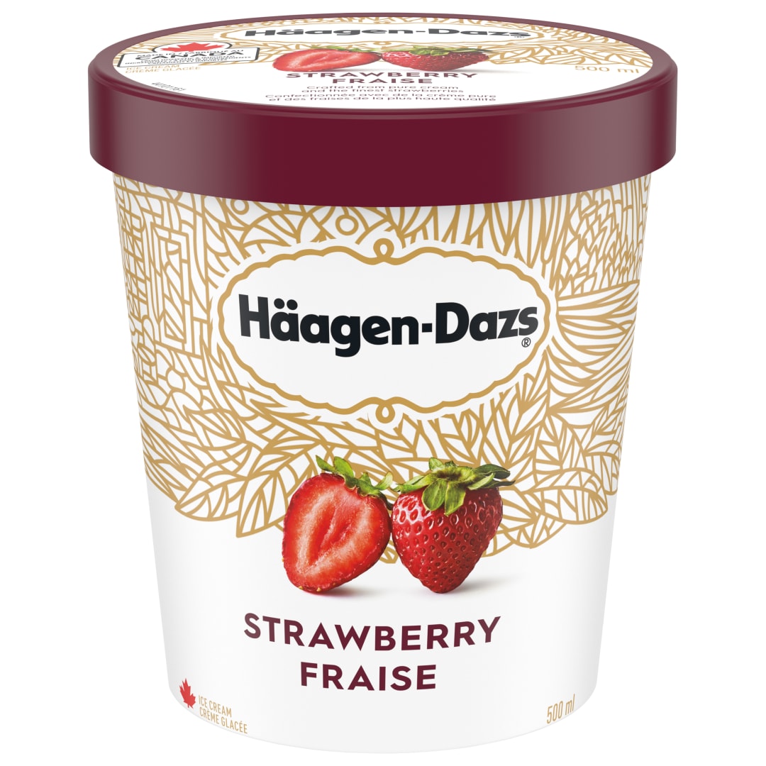 HAAGEN-DAZS Strawberry 8x500ml CA