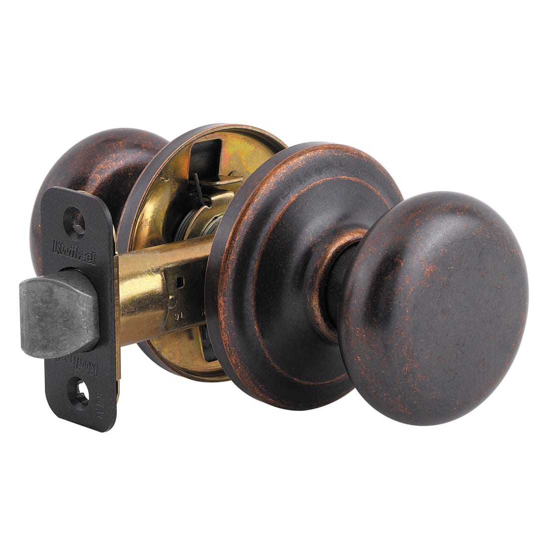 Juno Hall/Closet Knob in Rustic Bronze