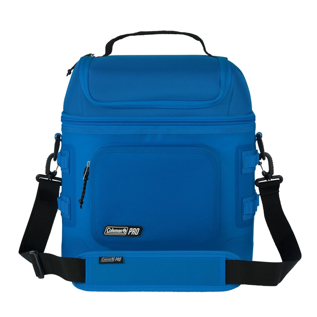 Coleman Pro 24-Can Premium Soft Cooler Lunchbox, Fully Insulated Lid & Body Stays Cold up to 35 Hours, Great for Camping, Tailgating, Parties, Sports, Concerts, Lunches & More