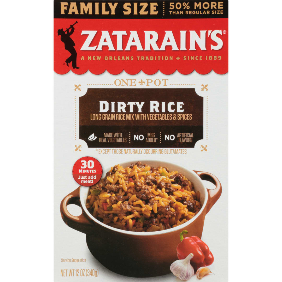 Zatarain's® Family Size Dirty Rice Mix, 12.0 oz