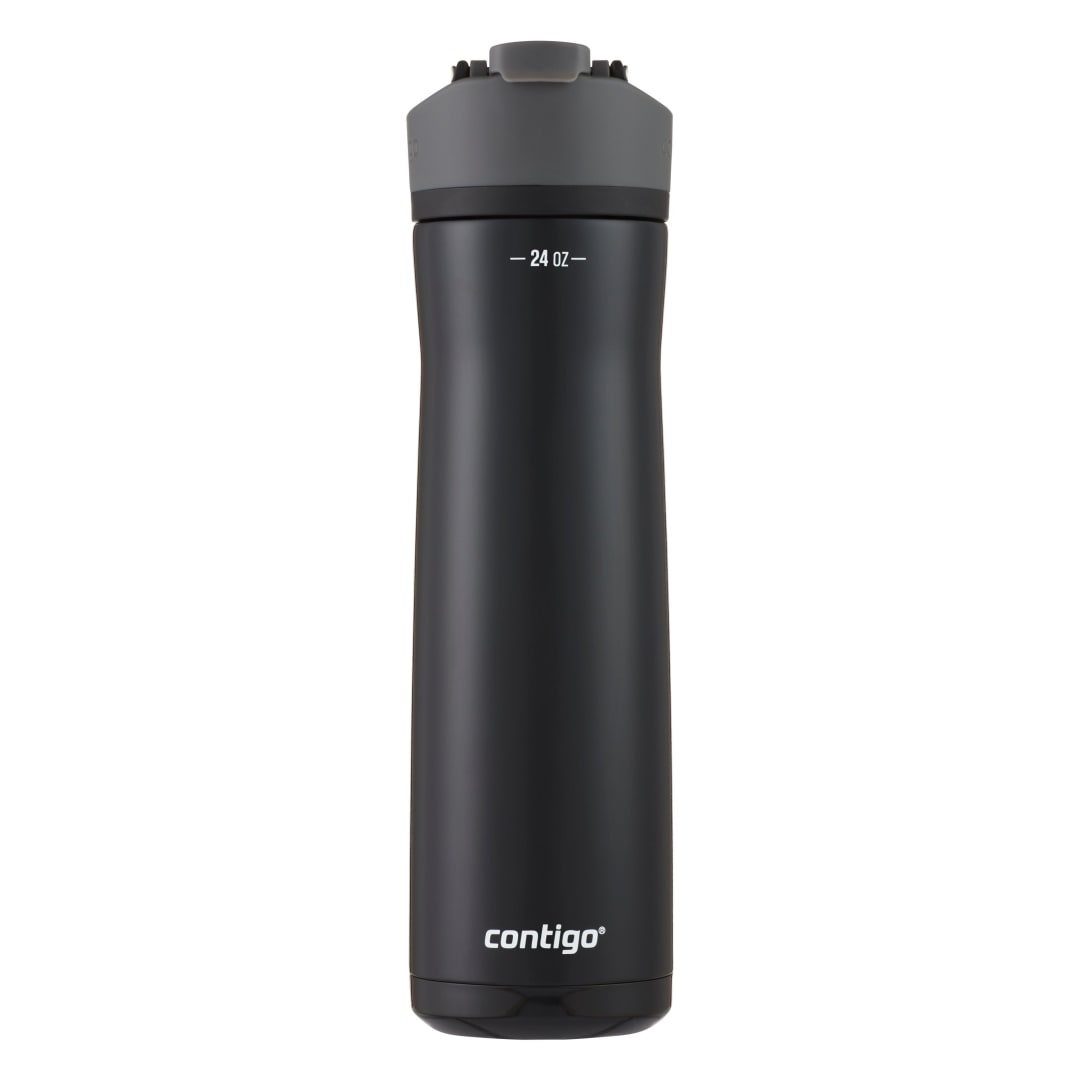 Contigo® Cortland Chill 2.0 Stainless Steel Water Bottle with AUTOSEAL Lid, Licorice, 24 oz (709 mL)