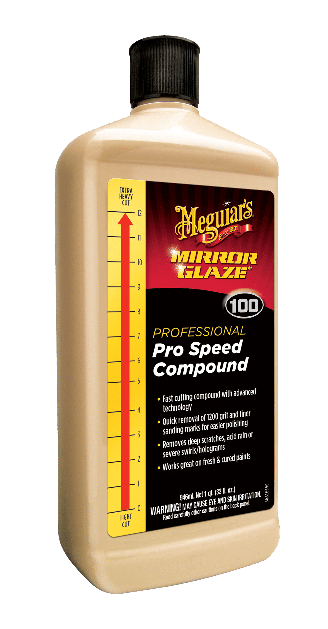 Polidor Ultra Rápido Meguiar's® M100 Mirror Glaze® Pro, 946 mL