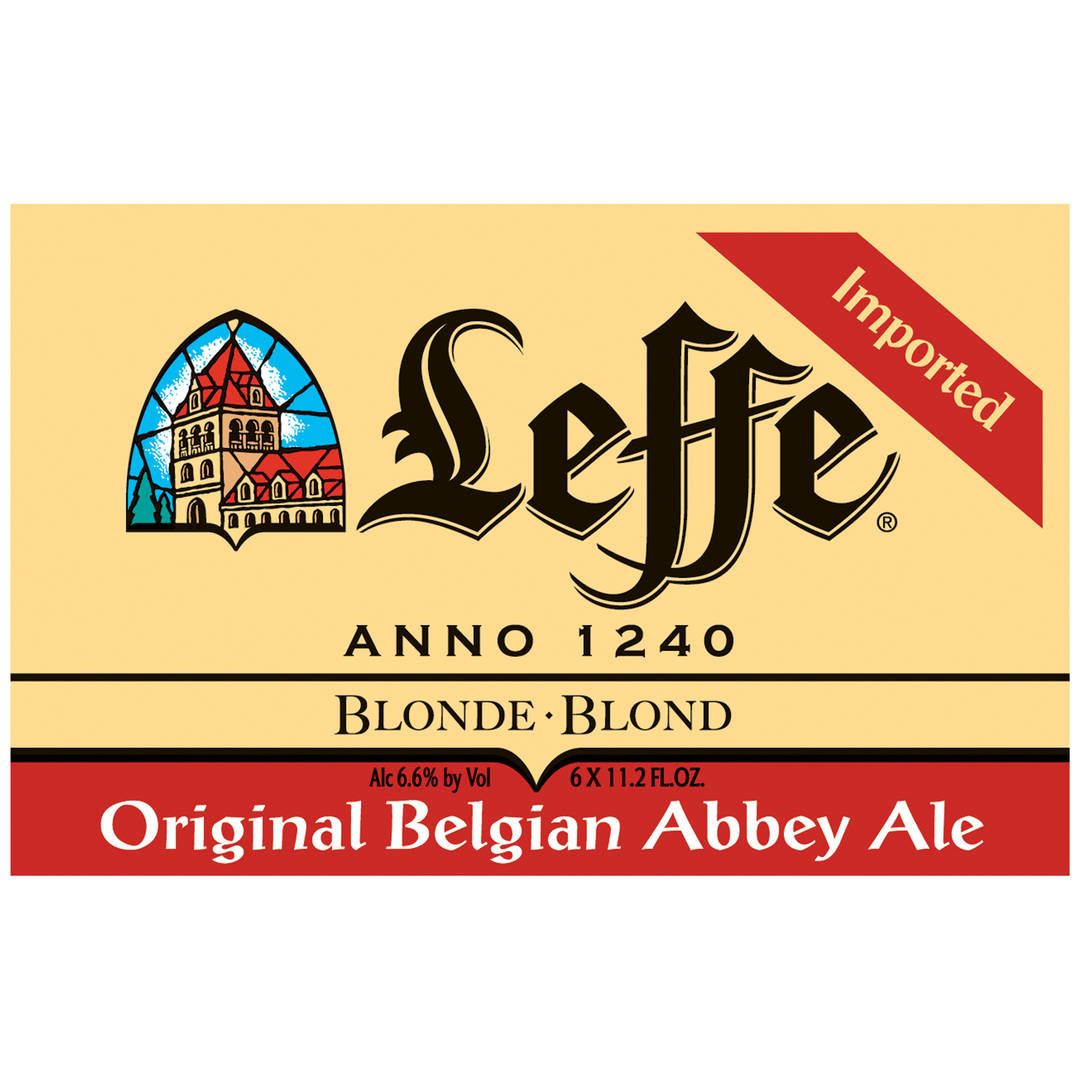 Leffe® Blonde Belgian Abbey Ale Beer, 24 Pack 11.2 fl. oz. Bottles
