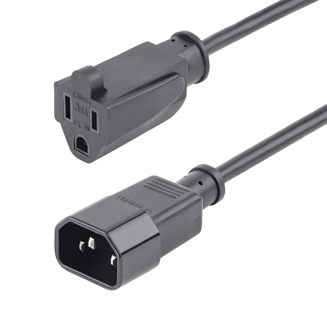 1 ft Monitor Power Cable 10 Pack