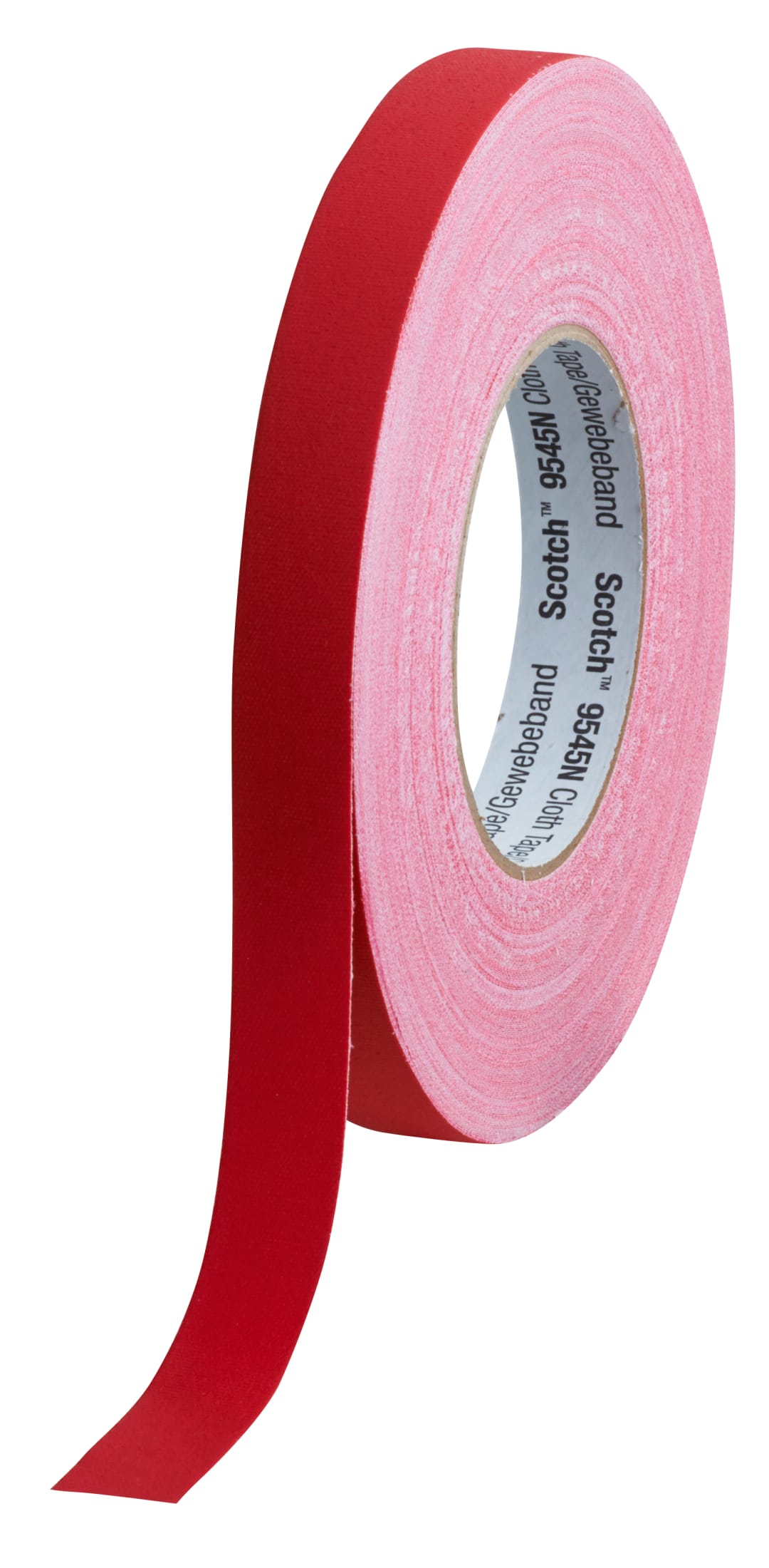 Červená textilná páska Scotch® 9545N, 19 mm X 50 m