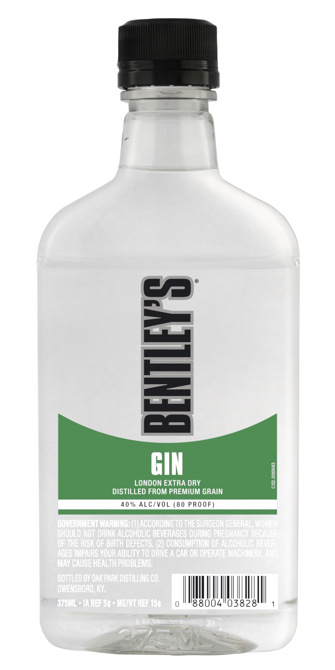 Bentley's Gin 375ml 80 Proof