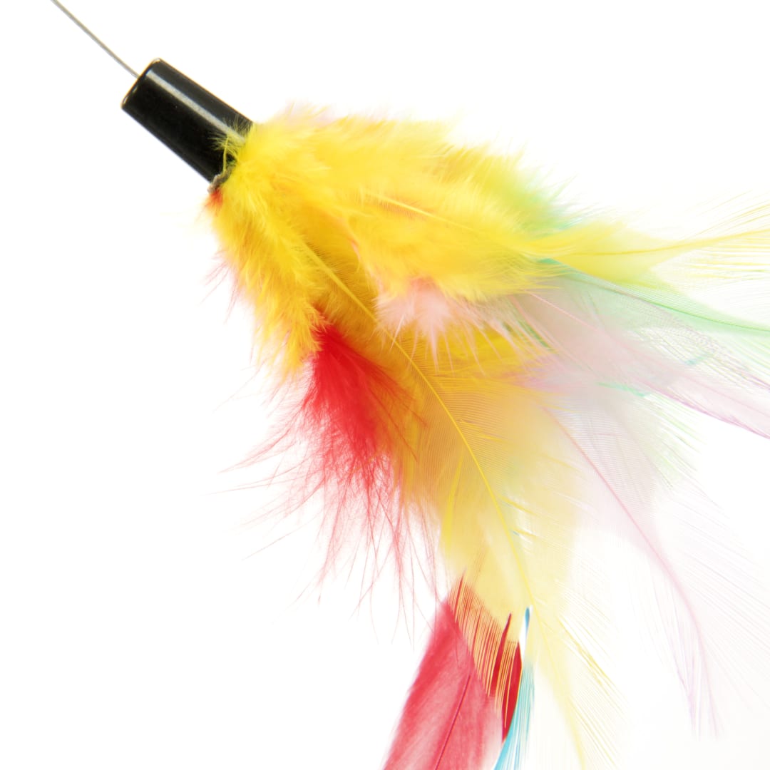 SmartyKat Loco Motion Electronic Motion Teaser Wand Cat Toy, Battery Powered