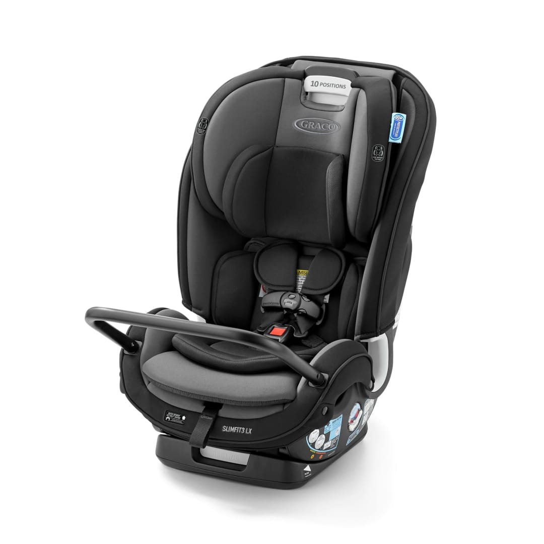 Graco® SlimFit3™ LX 3-in-1 Car Seat ft. Anti-Rebound Bar, Gotham