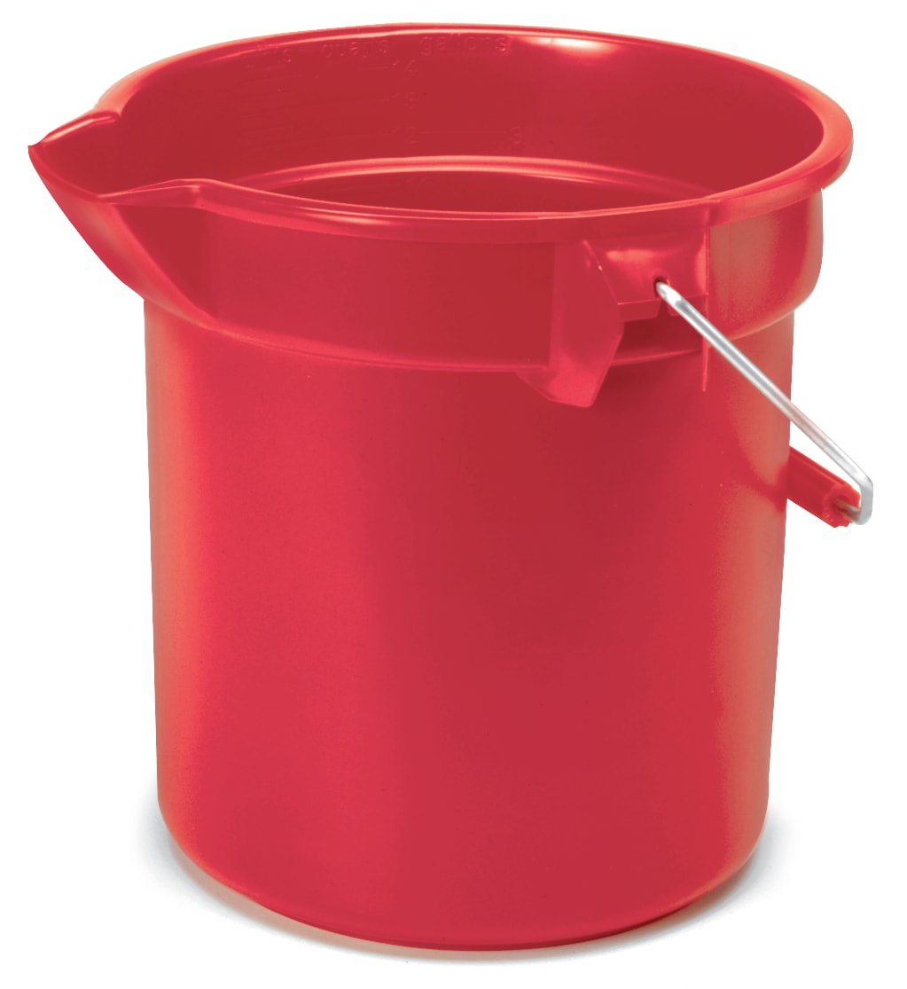 BUCKET HEAVY DUTY 14QT/13L RED
