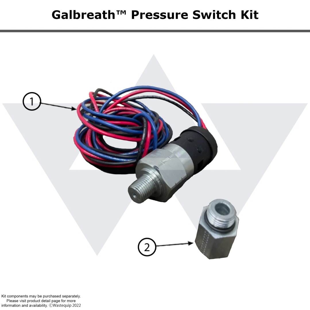 Galbreath™ Pressure Switch, Single Pole Double Throw