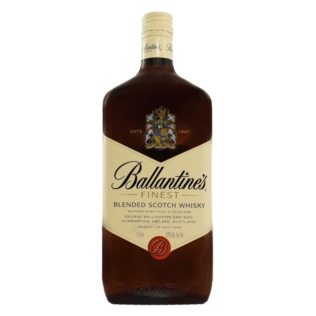 Ballantine's Finest Blended Scotch Whiskey 1l 80 Proof