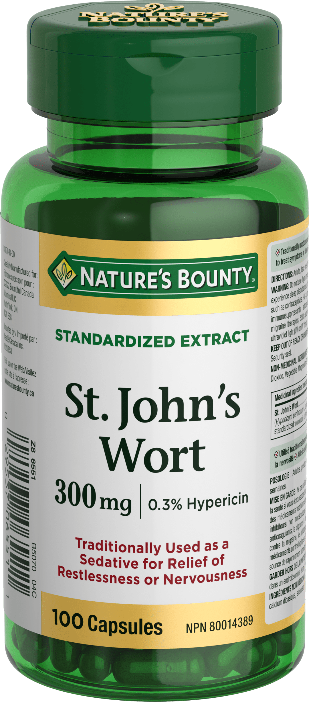 NBTY St John Wort 300mg 24x100 CAP CA