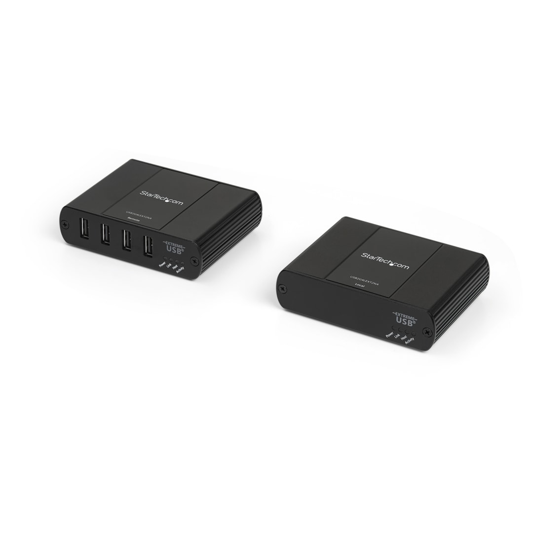 Extender over Cat5 or Cat6 2 Port USB Extender