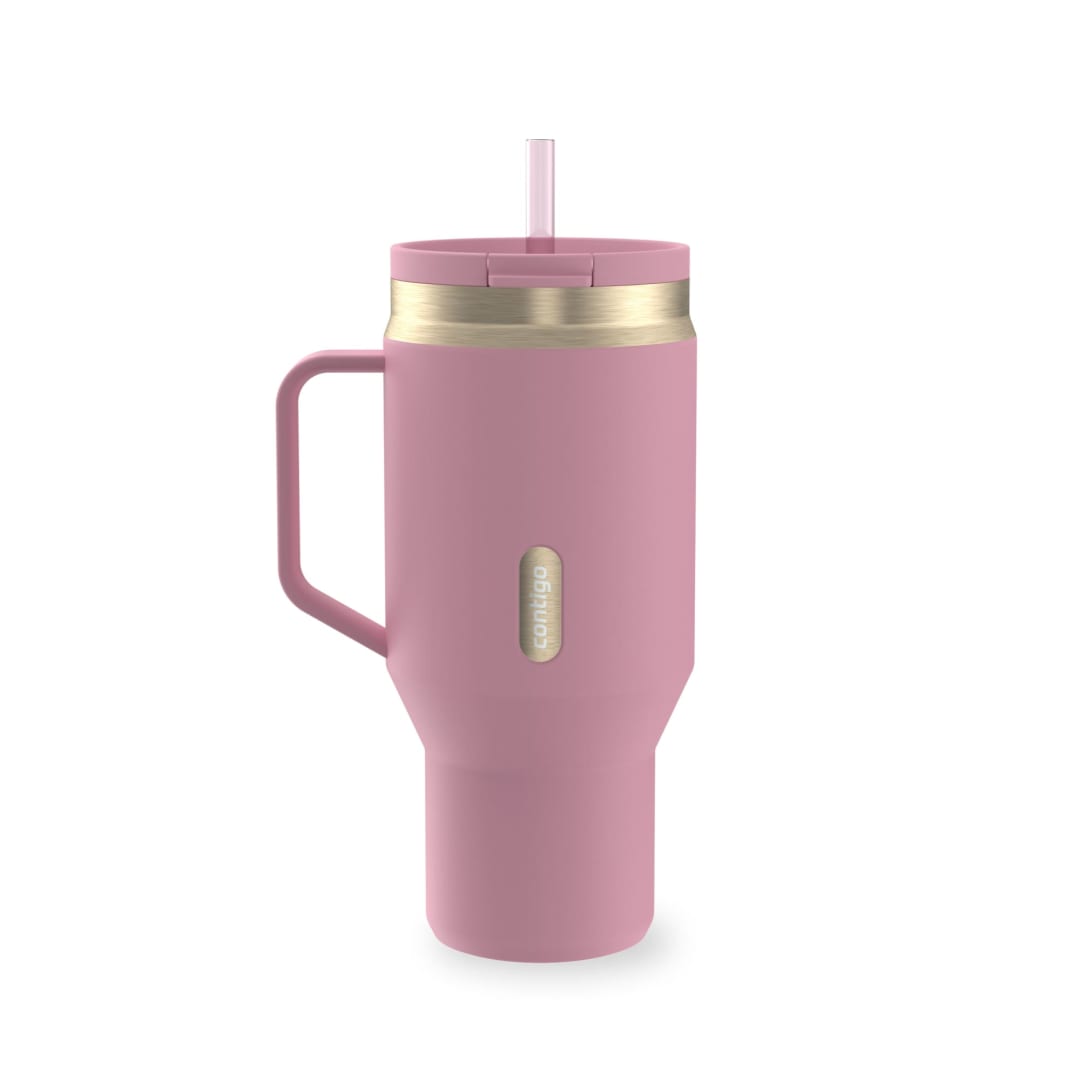 Contigo SnapSeal™ 30 oz Leakproof Travel Tumbler with Handle and Reusable Straw