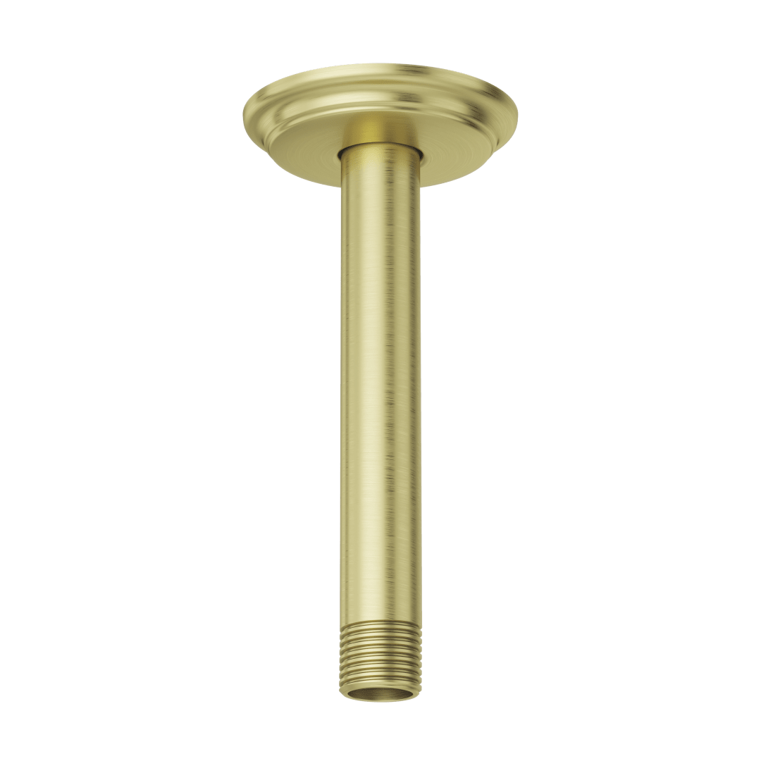 Pfister 6" Ceiling Mount Shower Arm & Flange in Brushed Gold