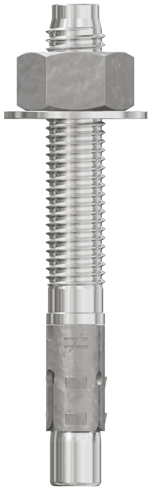 Simpson Strong-Tie STB2-62500S4F20 Strong-Bolt® 2 — 5/8 in. x 5 in. Type 304 Stainless-Steel Wedge Anchor, Fully Assembled (20-Qty) (Pack of 2)