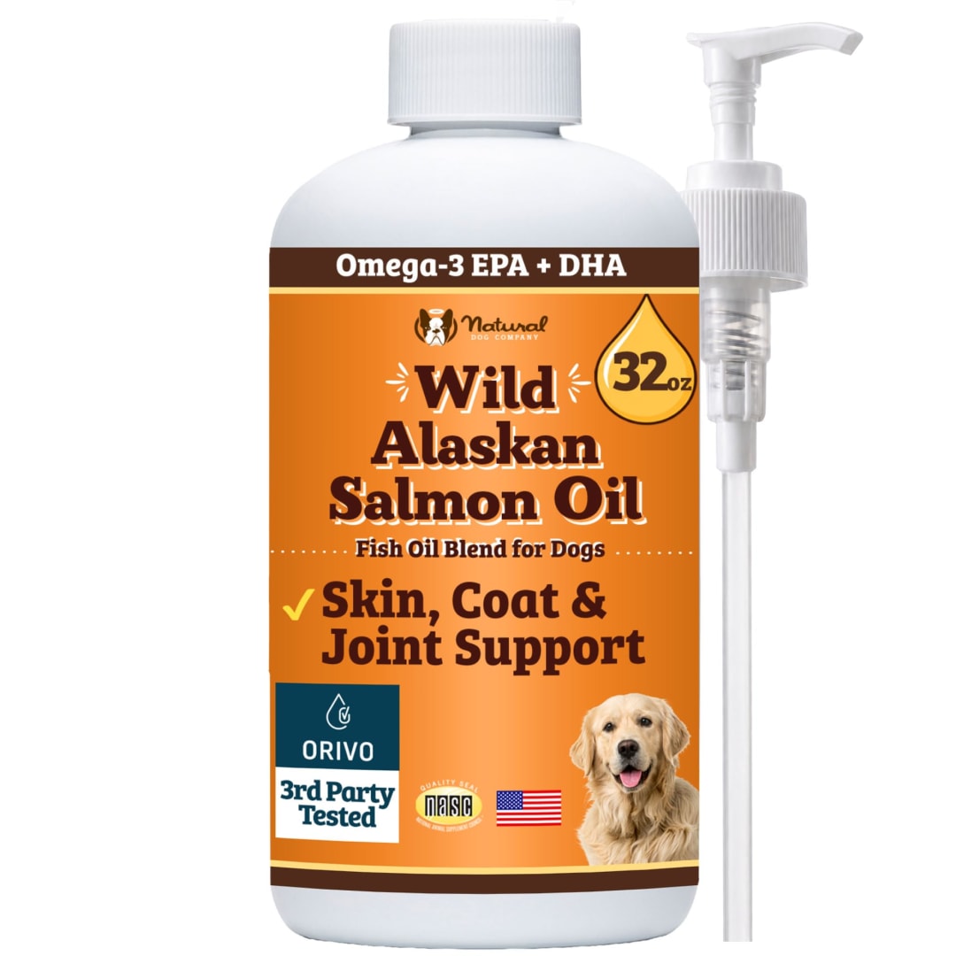 NDC Wild Alaskan Salmon Oil, 32oz Bottle