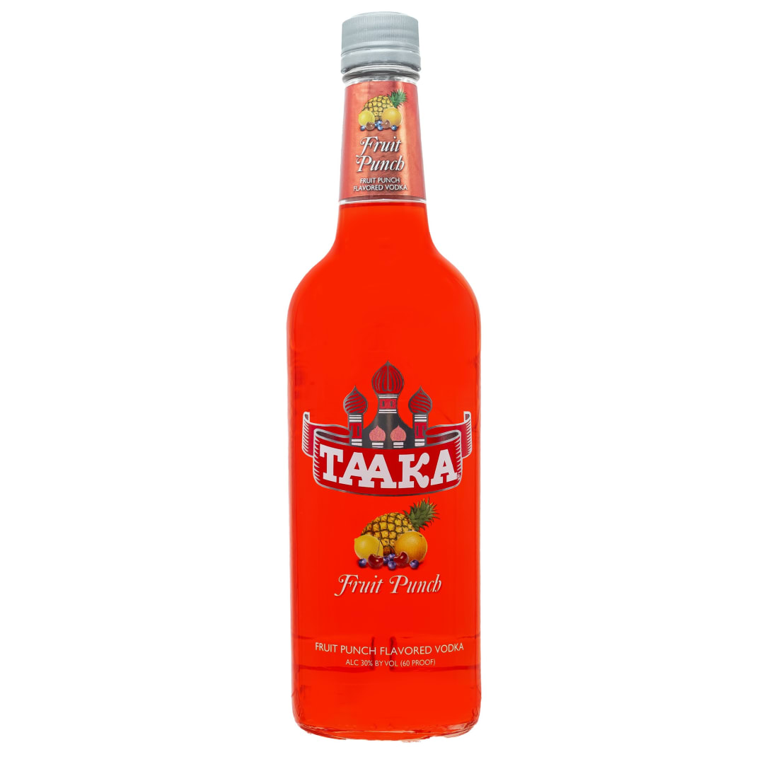 Taaka Fruit Punch Vodka 750ml 60 Proof